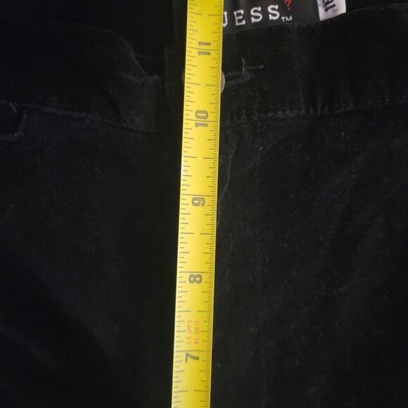 Guess Velvet Classic Black Pants - Picture 13 of 16